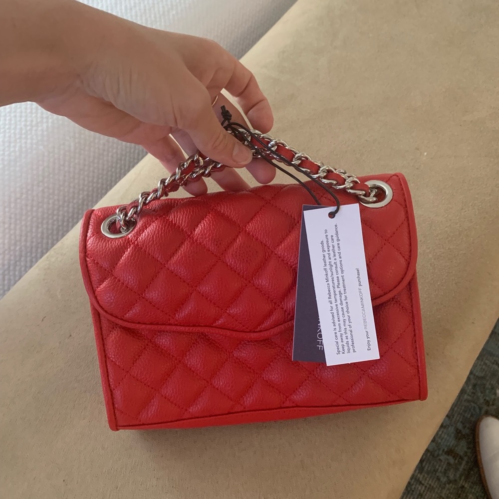 Quilted Red Rebecca Minkoff Crossbody